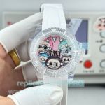 ER Factory Swiss Clone Rolex Phantomlab Submariner Labubu Dial 40mm Transparent Watch 